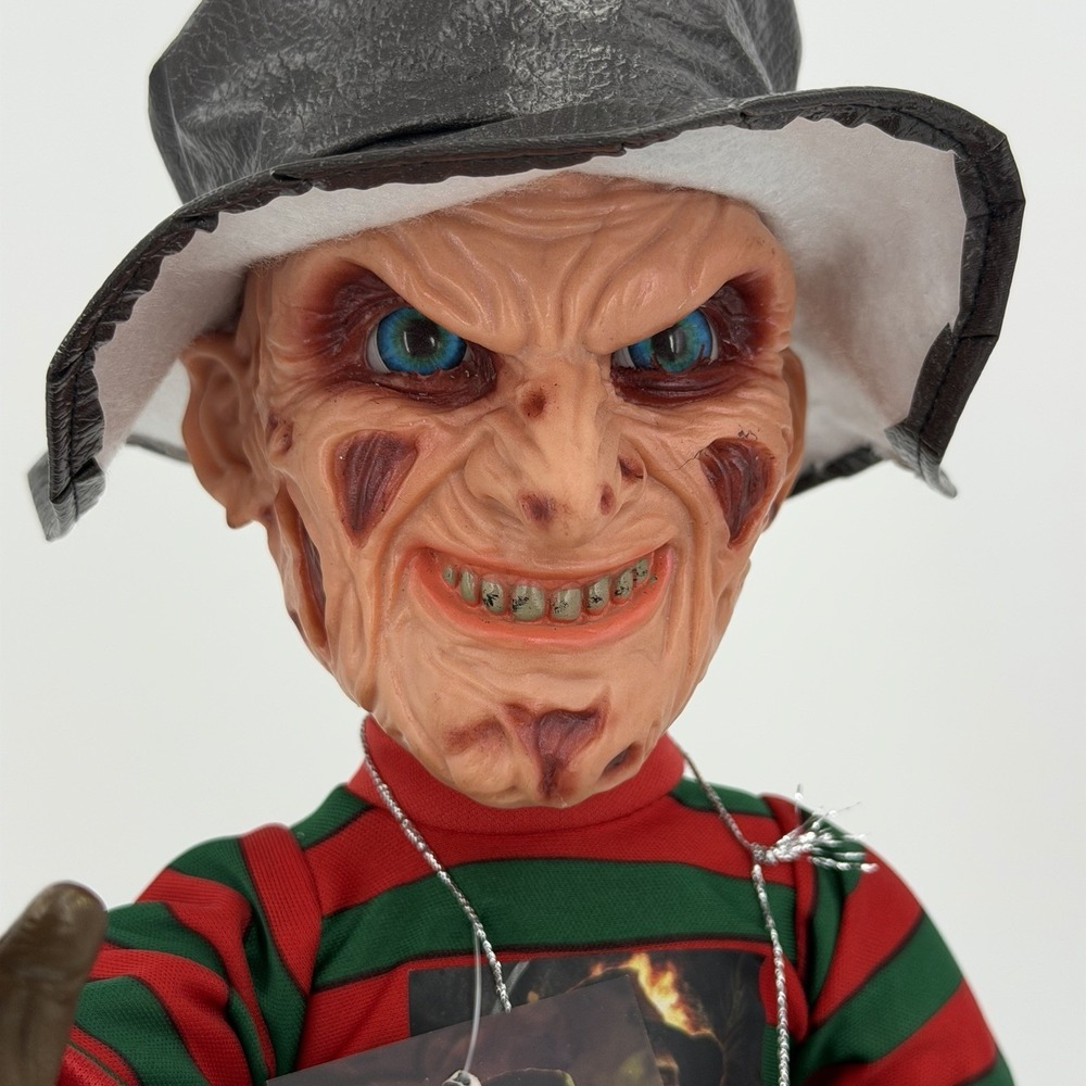 Freddy Krueger Nightmare On Elm Street Doll 14" Mexican Bootleg KO Horror Lights - Picture 5 of 8